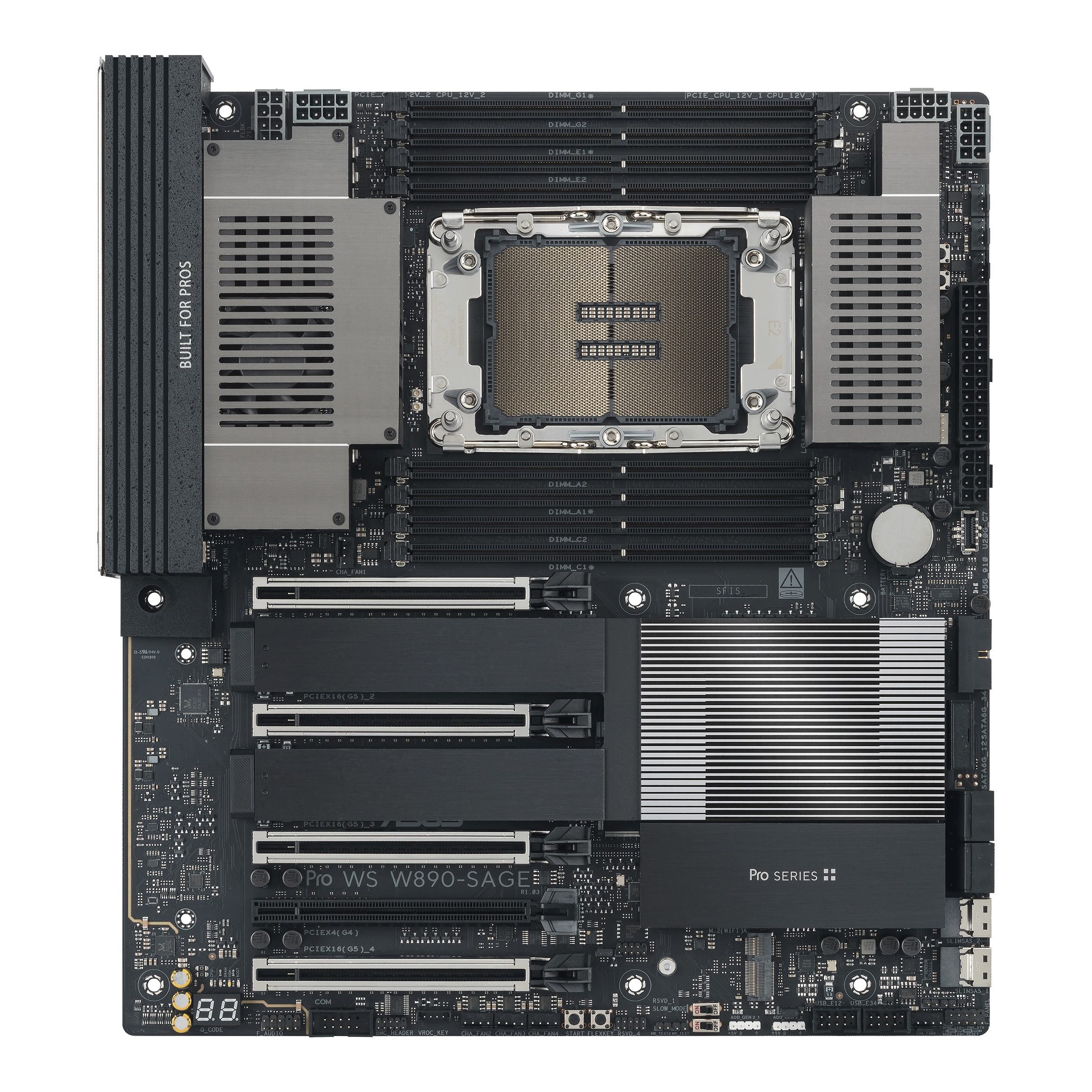 ASUS PRO WS W890E-SAGE (INTEL,4710,DDR5,EBB)