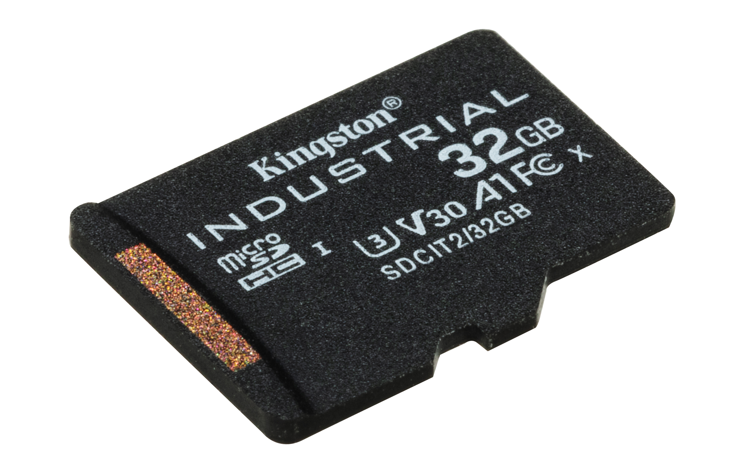 KINGSTON 32GB microSDHC Industrial C10 A1 pSLC Card Single Pack w/o Adapter