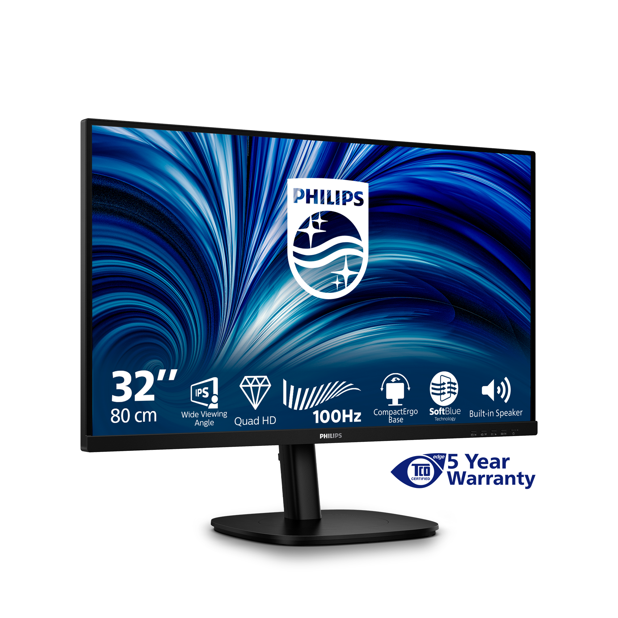 Philips 80,0cm (31,5) 32B2N3500 16:09 2xHDMI+DP+USB black