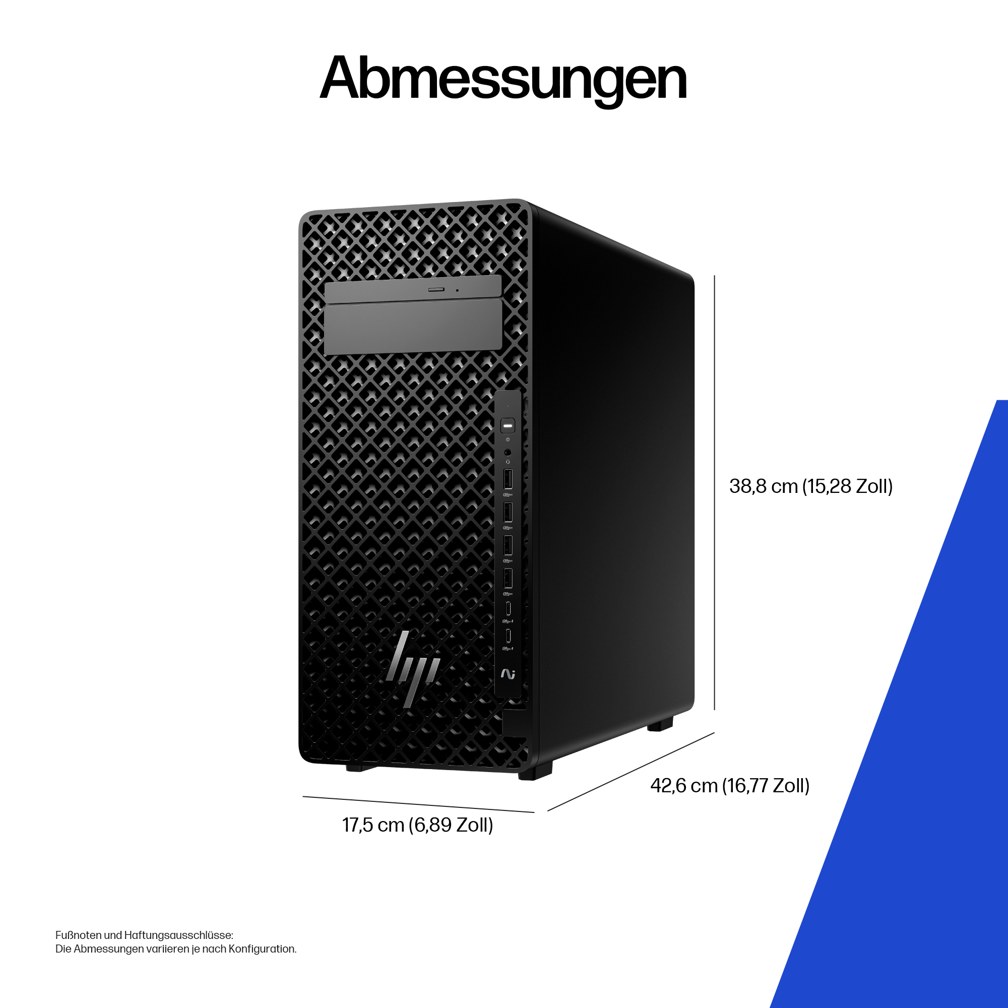 Z2 TWR G1I CU9 285K RTX 2000 32GB 1TB W11P6 WIFI7 NO KB/M