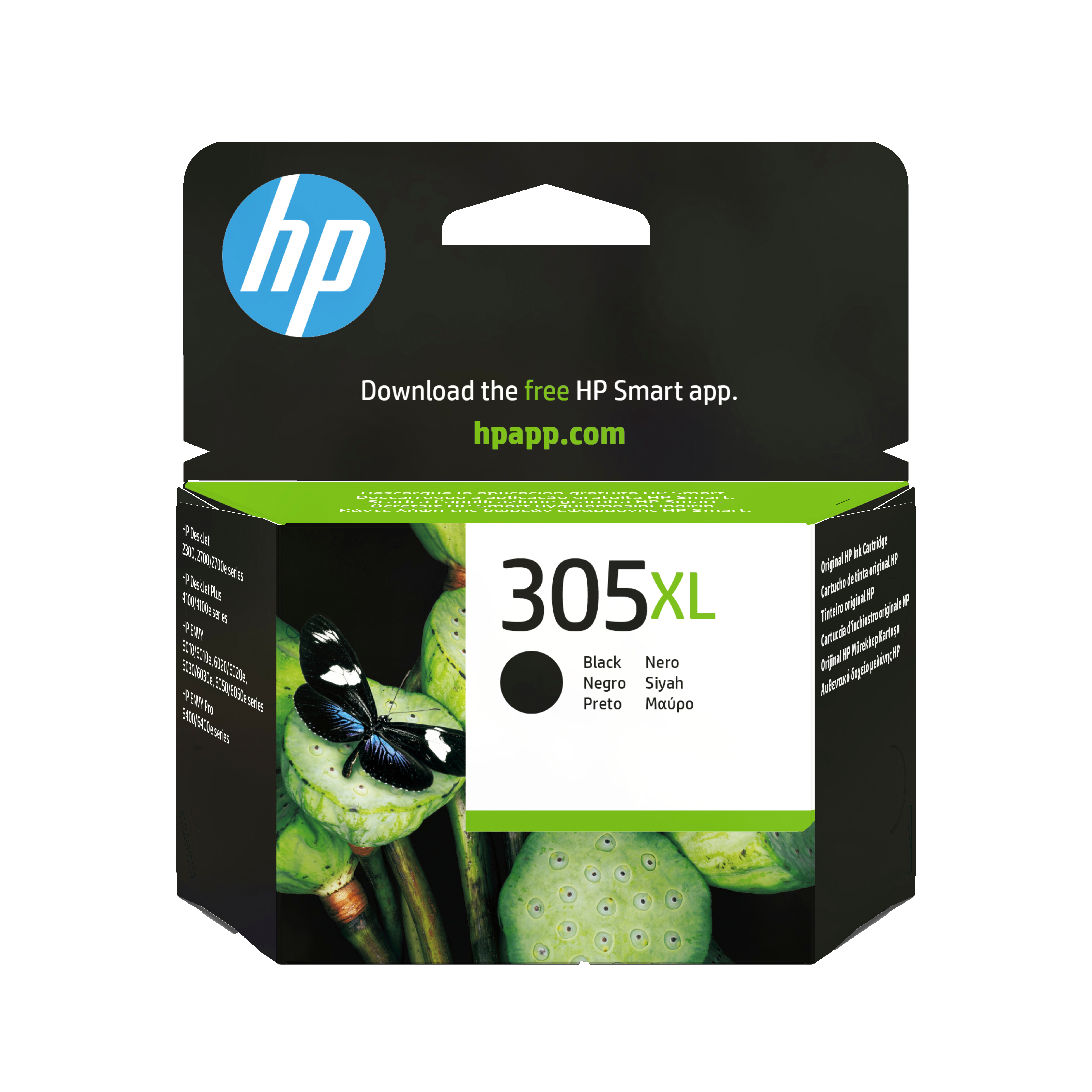 HP 305XL Schwarz Tintenpatrone 6,45ml