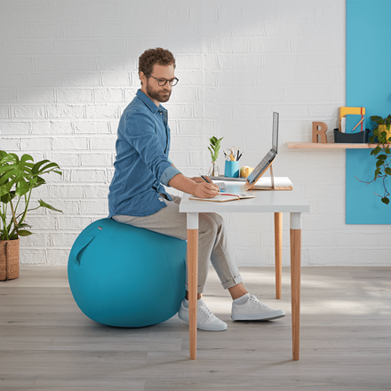 LEITZ Ergo Cosy Sitzball blau 65,0 cm
