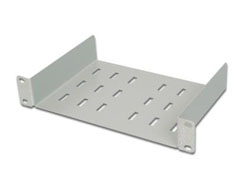 DIGITUS Fachboden 1HE 254mm (10), grau