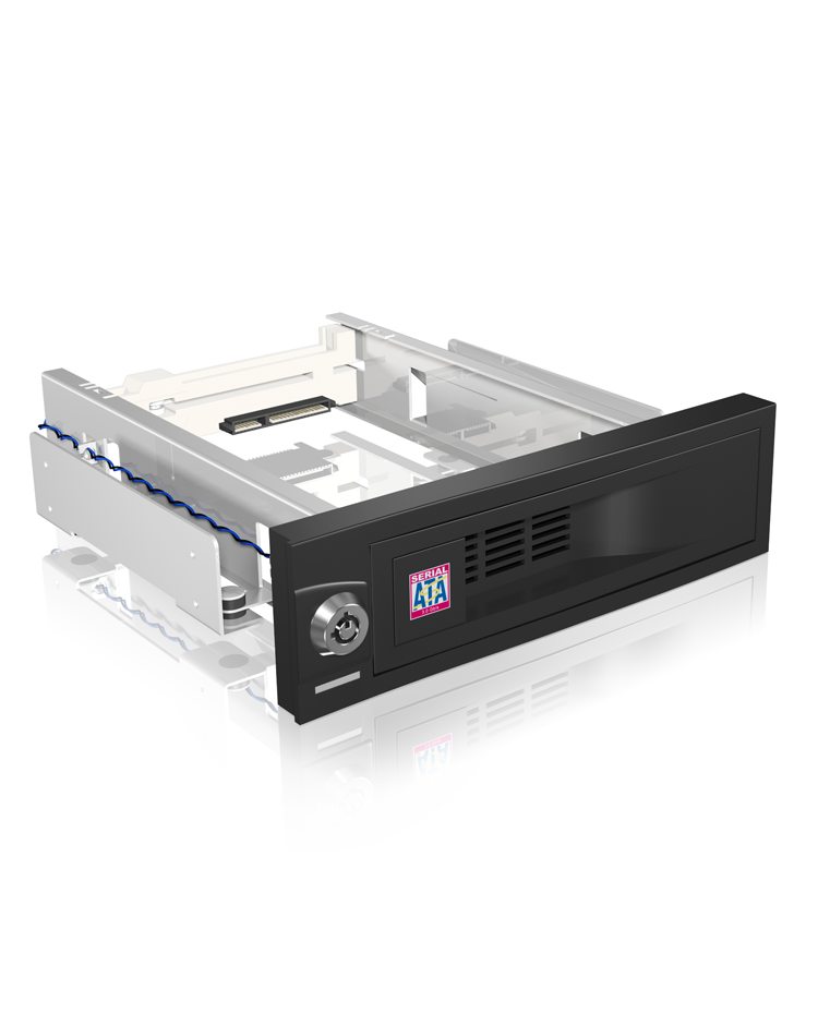 We-Ra. IcyBox 3,5 SATAI-II in 1x5,25 IB-168SK-B (b)