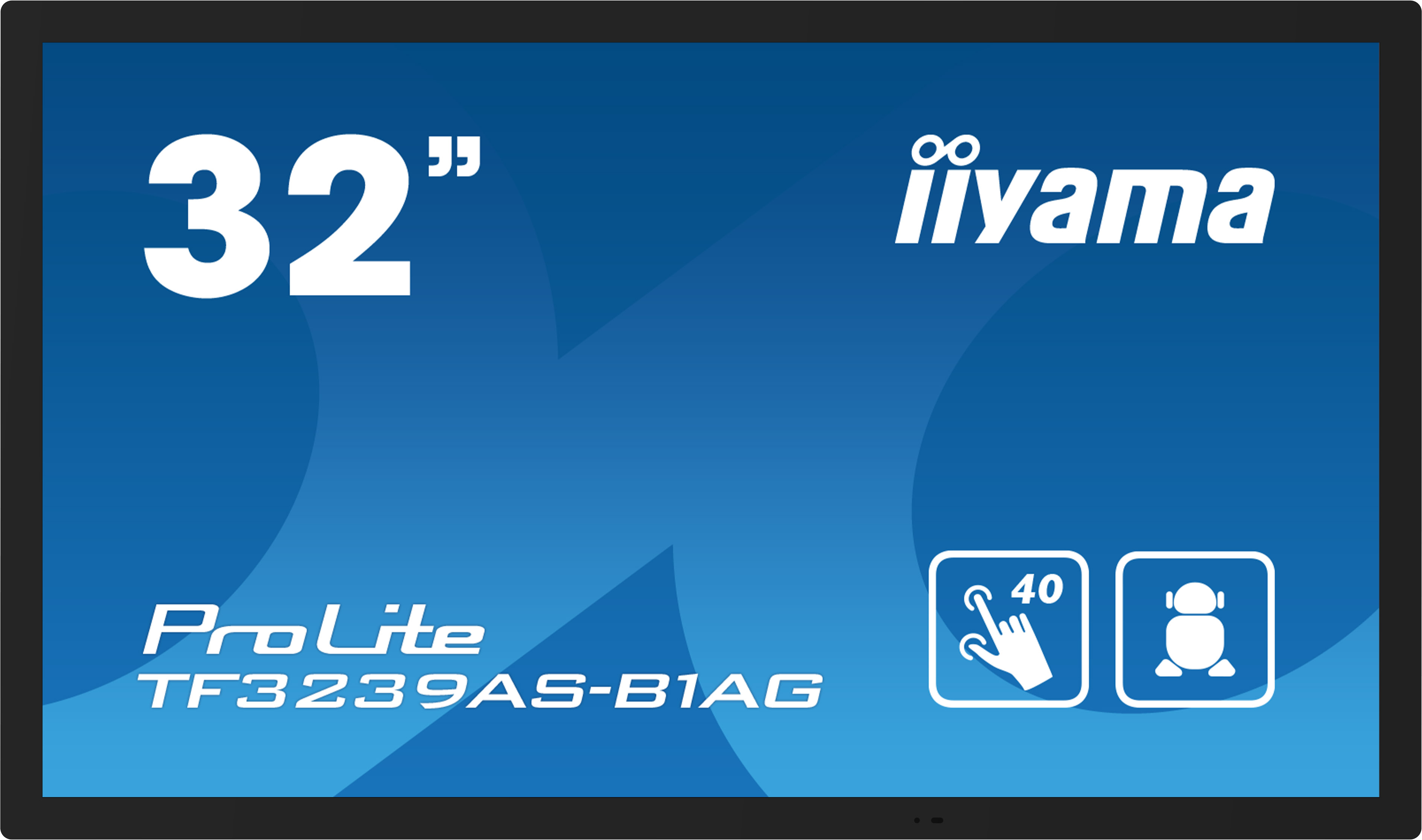 TF3239AS-B1AG 32IN PCAP 40P TOU 40 1920X1080 8MS 24/7 500CD/M2 1