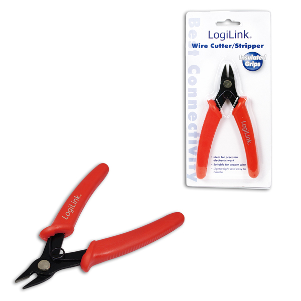 Logilink Werkzeug Seitenschneider abgewinkelt 20-24 AWG KAB