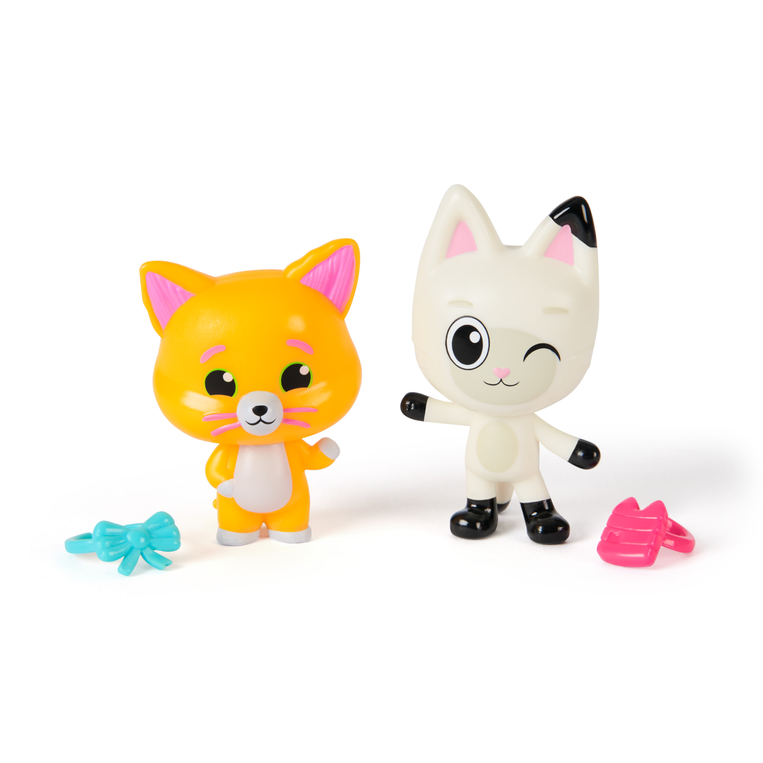 Gabby''s Dollhouse: Der Film - Panda Pfötchen & Leopold Figuren-Set, Spielfigur