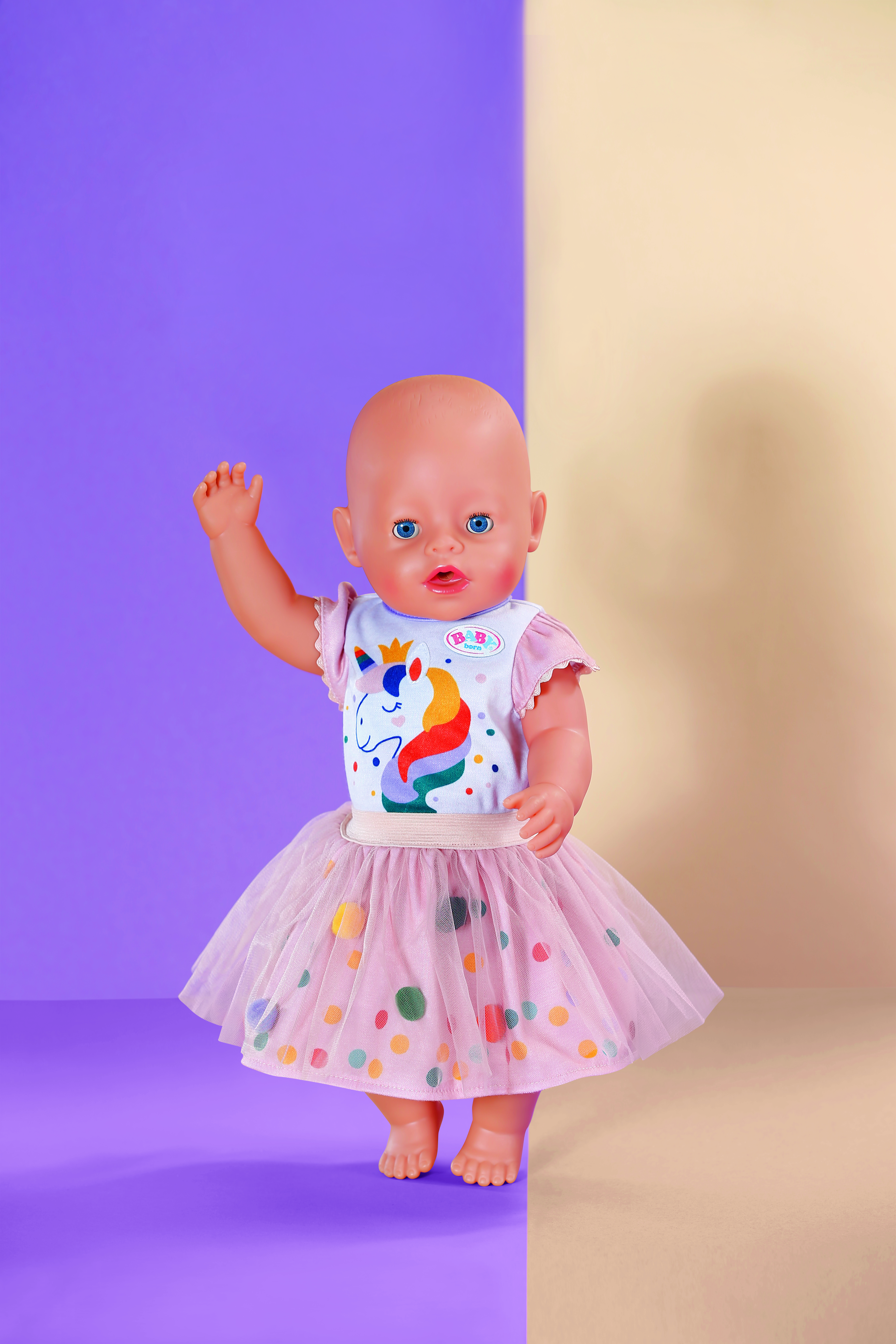 BABY born® Einhornkleid mit Tutu 43cm, Puppenzubehör