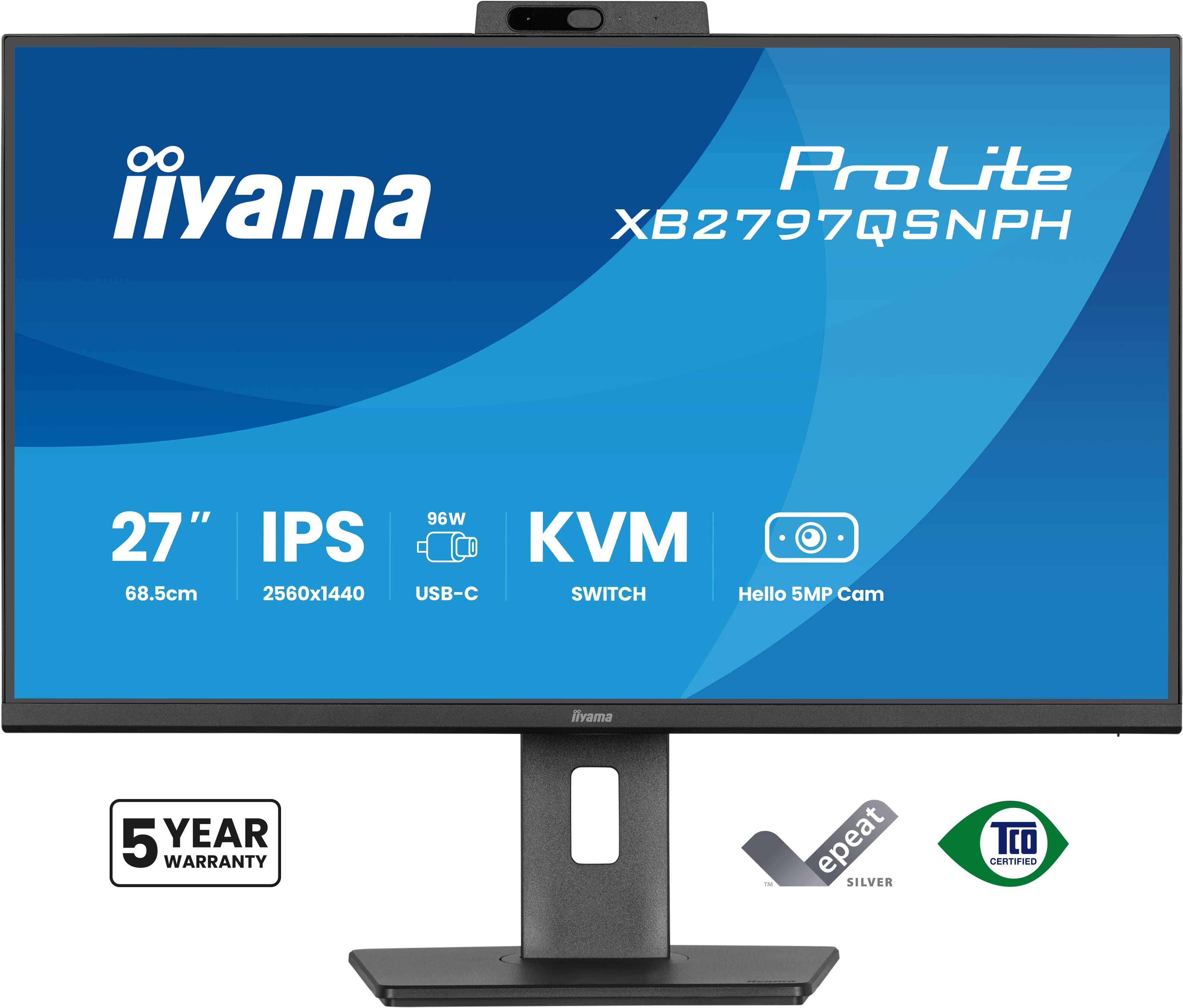 XB2797QSNPH-B1 27IN QHD USB-C DOCKING DISPLAY IPS LCD 4MS 2560