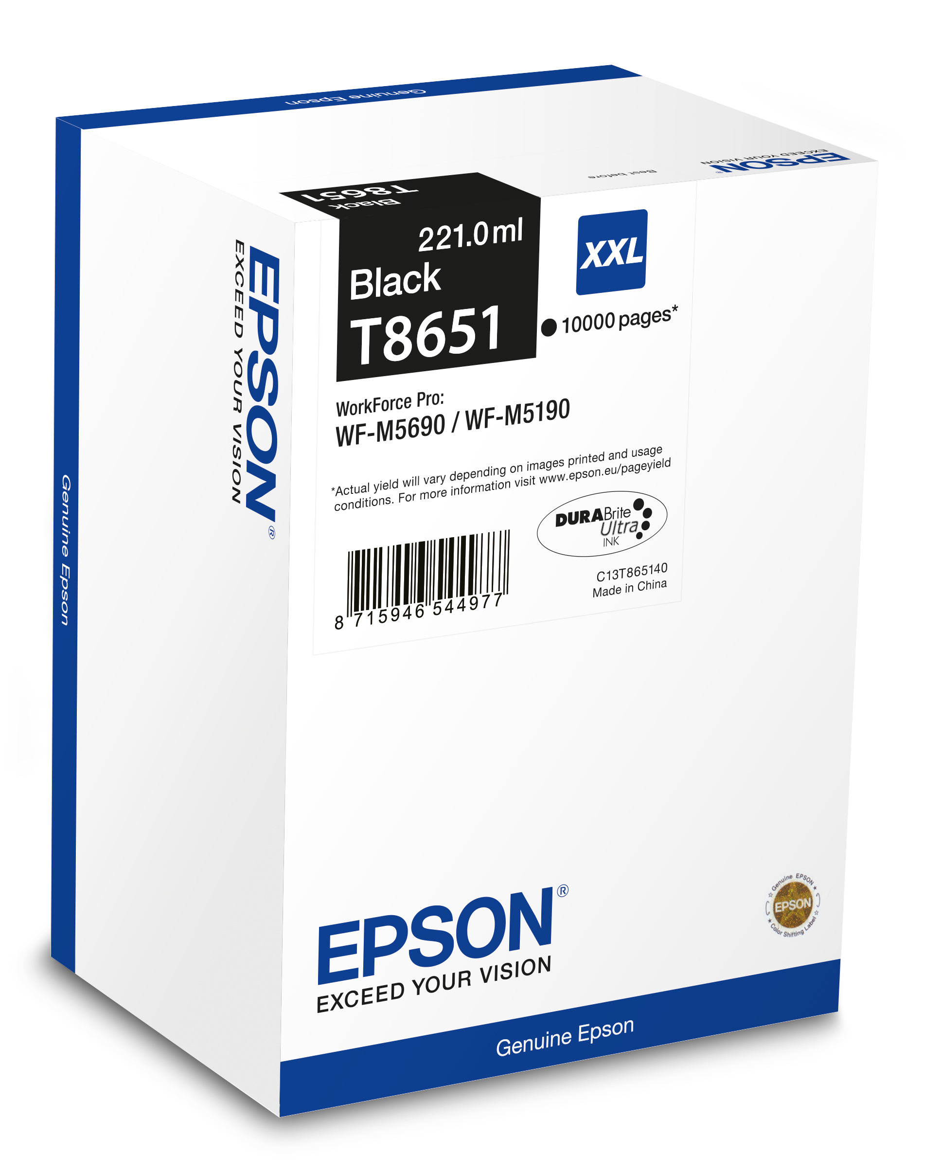 EPSON 6LB Ink Black 10K T865140