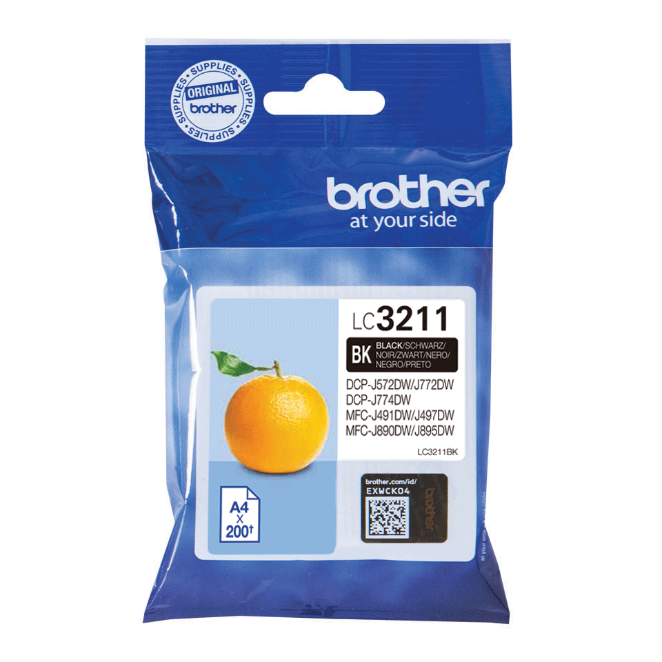brother LC-3211BK schwarz Druckerpatrone