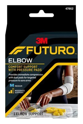 FUTURO™ Ellenbogenbandage 47862DABI, Gr. M grau 25,4-27,9 cm, 1 St.