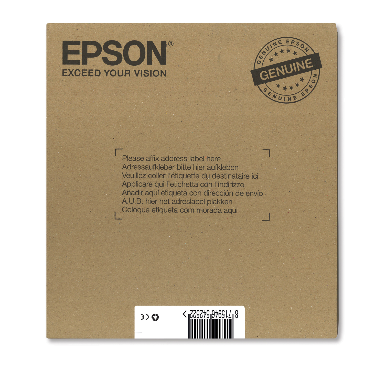 EPSON 2LB EasyMail MP Cheetah DURABrite Ultra CMYK