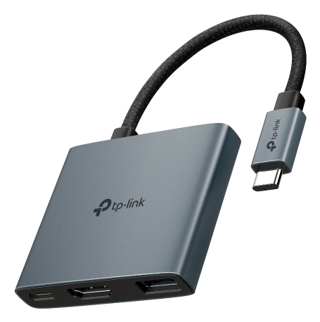 USB TYPE-C 3-PORT HUB 1USB-C 1HDMI 1USB-C PD 1USB-A