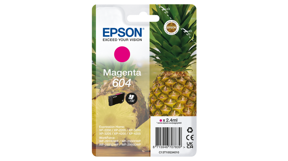 EPSON 604/T10G34 (Ananas) magenta Druckerpatrone