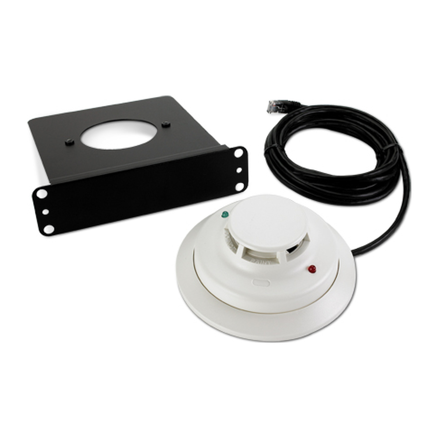 APC NetBotz Universal Smoke Sensor in IT spaces - incl Cable ties - Rack Mounting brackets