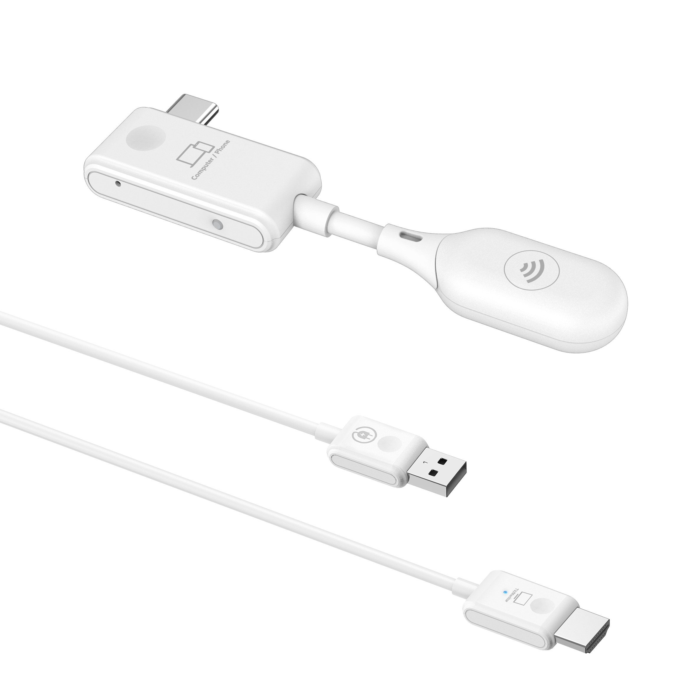 WHD221 WIRELESS TRANSMITTER AND RECEIVER USB-C HDMI
