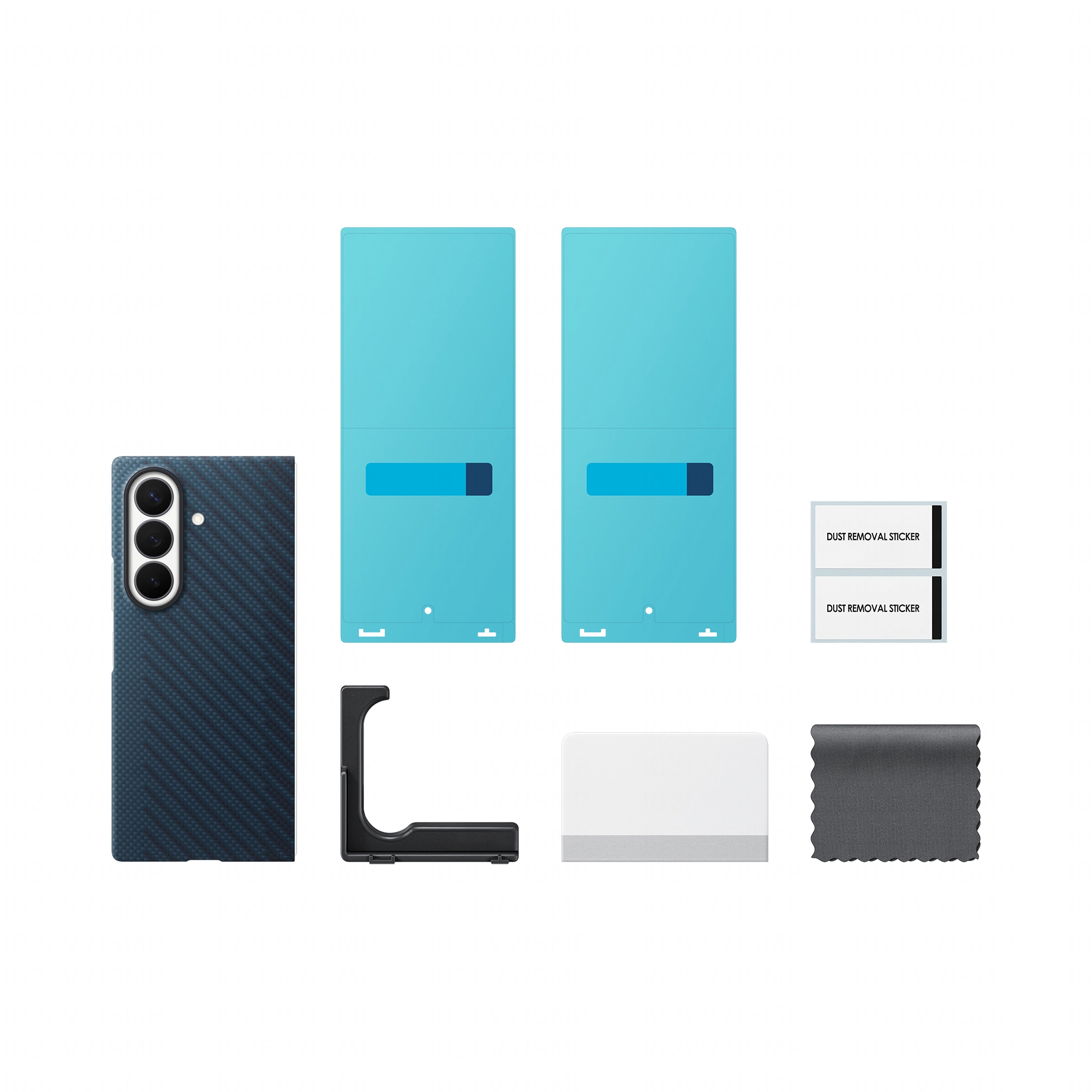 SAMSUNG Carbon Magnet Case für Galaxy Z Fold8 Ultra Blue