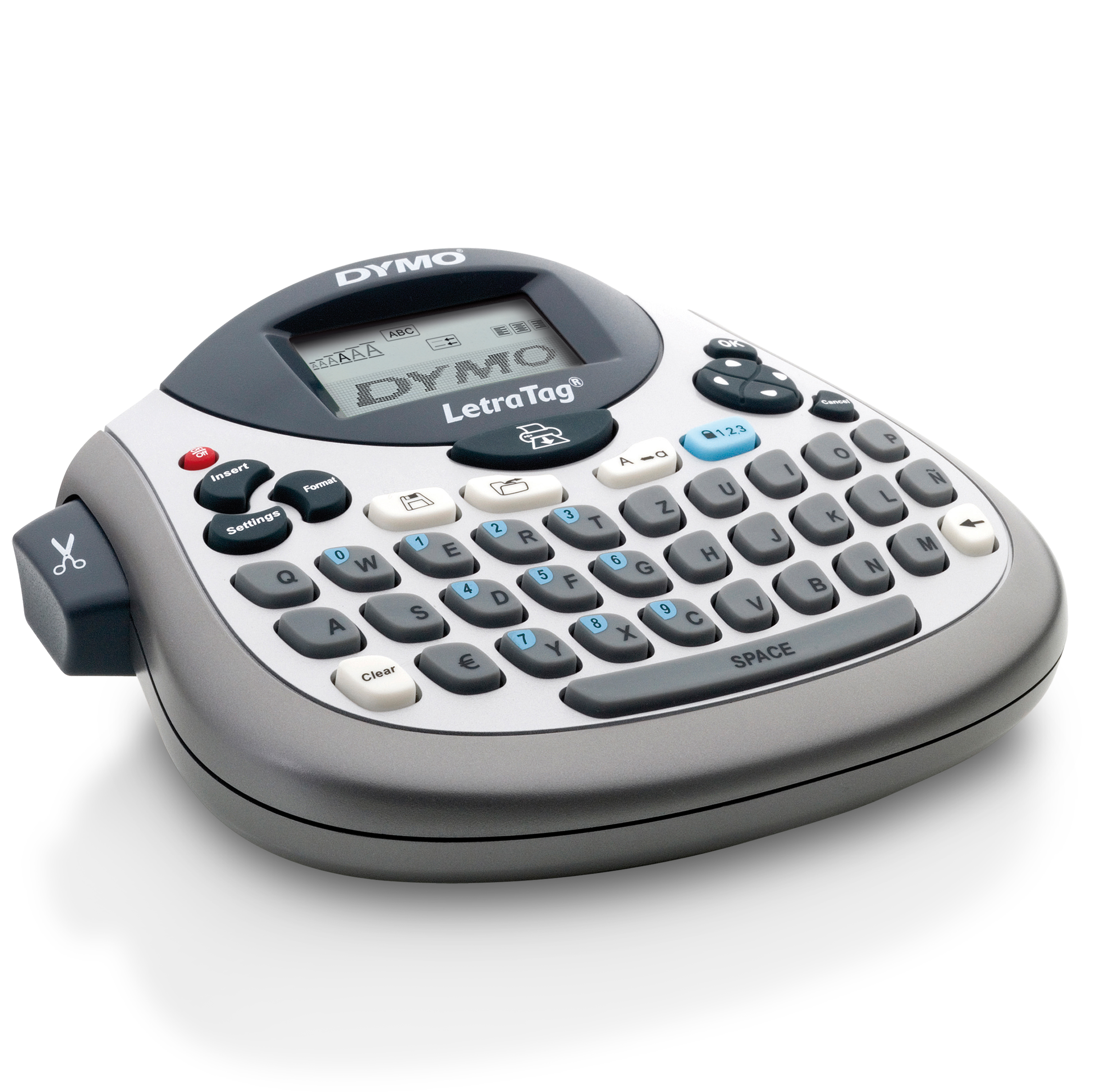 DYMO LetraTag LT-100T Beschriftungsgerät silber