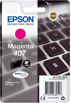 EPSON 407 / T07U3 (Tastatur) magenta Druckerpatrone