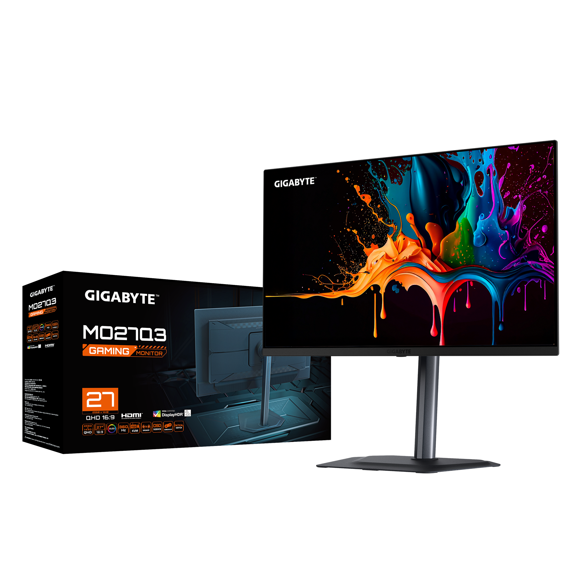 MO27Q3 QD-OLED, Gaming-Monitor