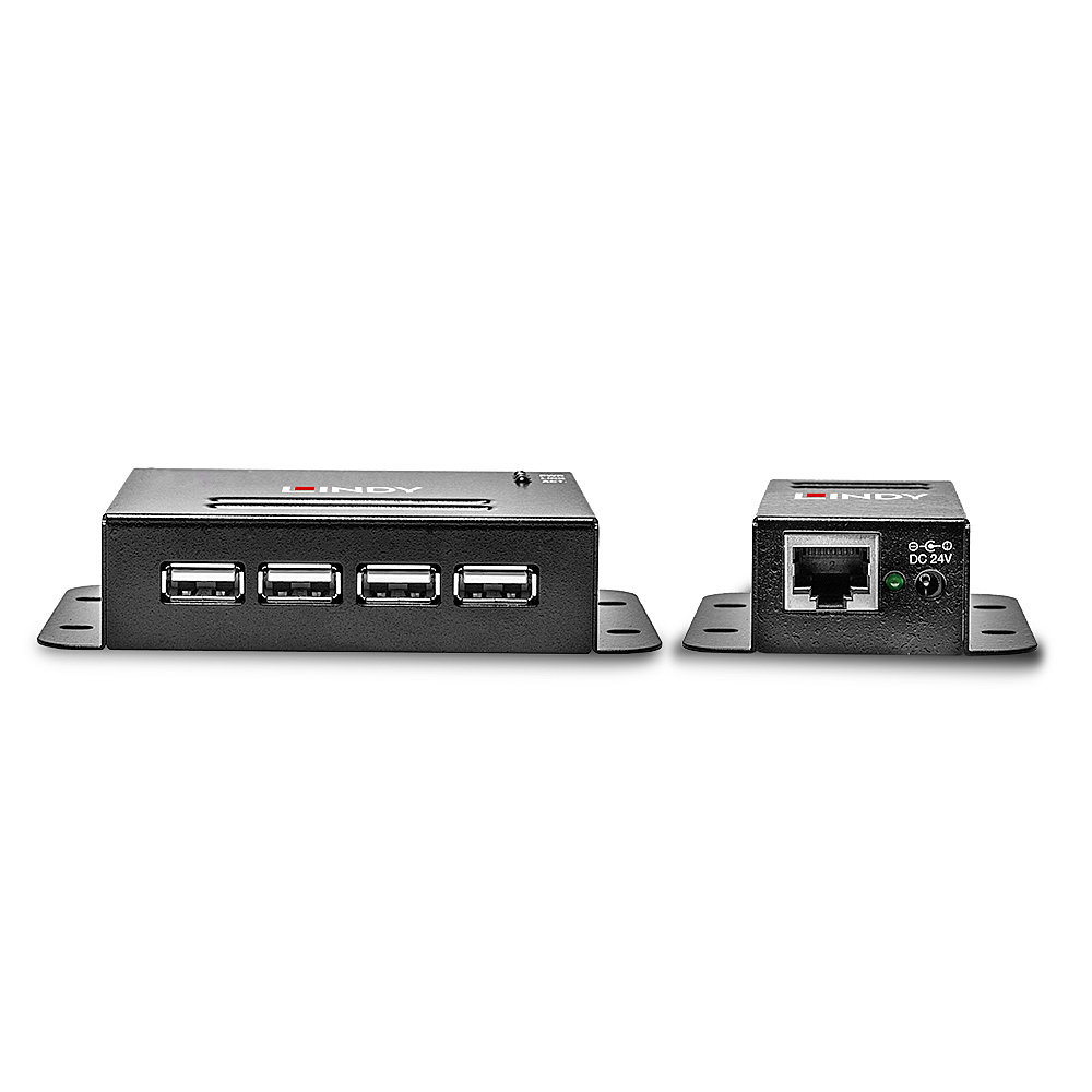 50m 4 Port USB 2.0 Cat.6 Extender, USB-Extender