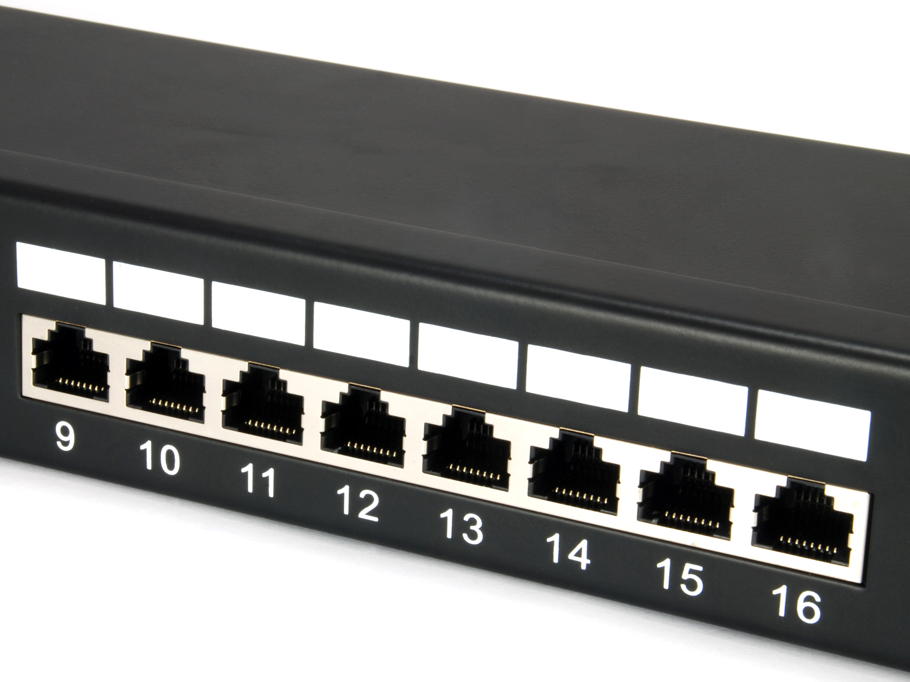 Equip 19 Patchpanel 24xRJ45 Cat5e FTP 1U 100MHz RAL9005