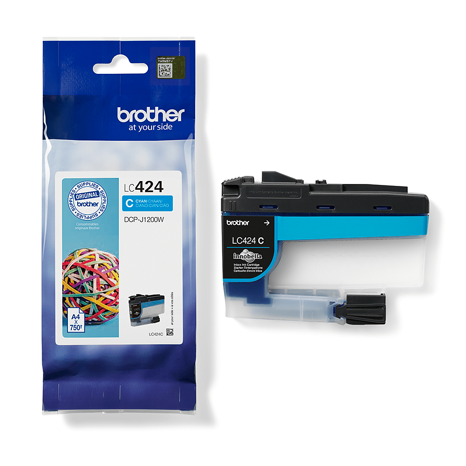 brother LC-424C cyan Druckerpatrone