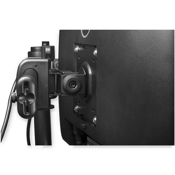 STARTECH.COM Deskmount Dual-Monitor Arm - For up to 27inch Monitors - Low-Profile Design - Desk-Clamp or Grommet-Hole Monitor Mount