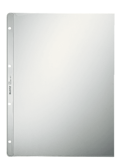 LEITZ Prospekthüllen 4700 DIN A4 transparent genarbt 0,13 mm, 100 St.