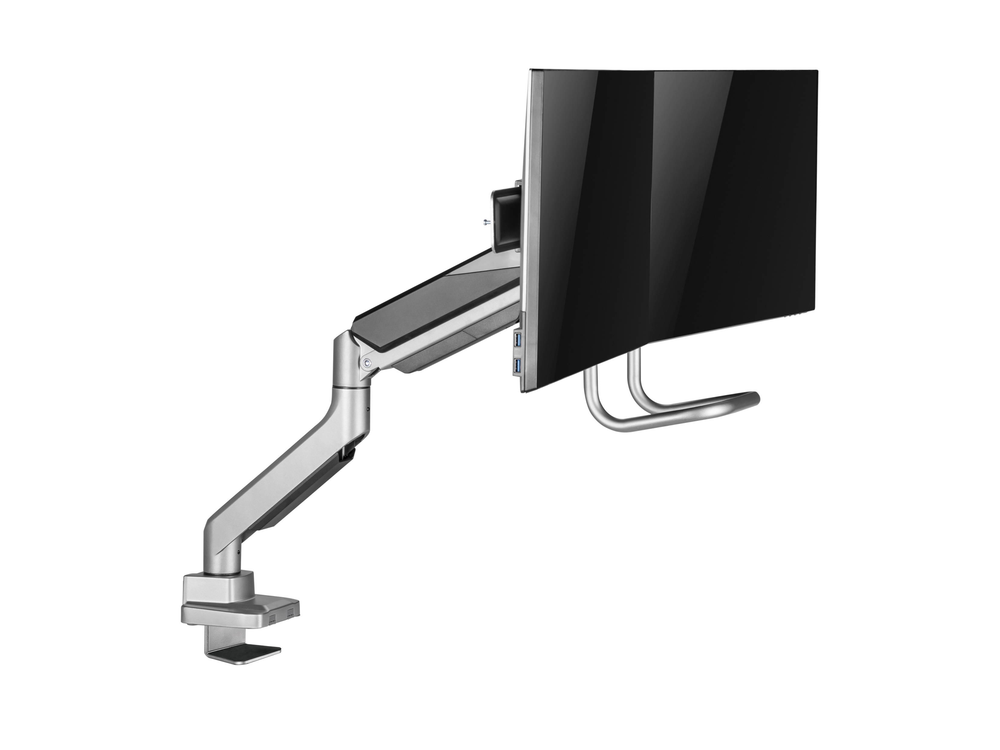Equip Tischhalterung 17-32/2TFT 360° Gasfeder 9Kg silber lite Retail