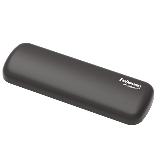 Fellowes Breyta Handgelenkstütze Silikon Schwarz 6x18cm
