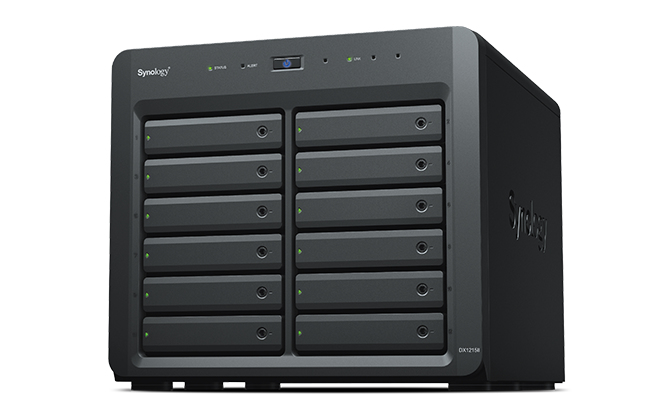Synology NAS DX1215II DESKTOP EXPANSIONSEINHEIT 12bay