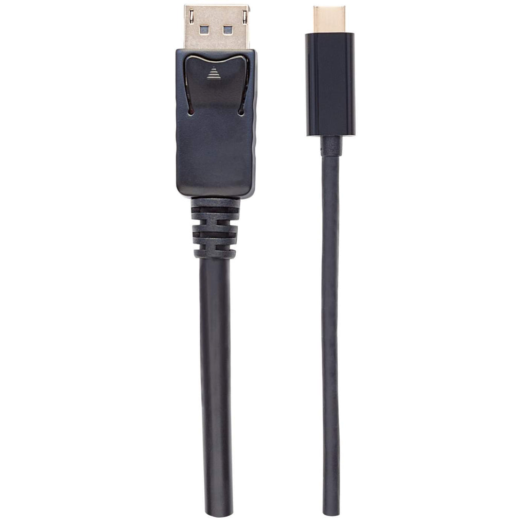 MANHATTAN USB Typ C auf DisplayPort-Adapterkabel 2m schwarz