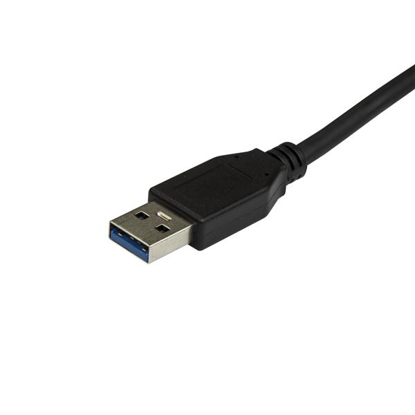 STARTECH.COM USB to USB C Cable 1.6 ft / 0.5m M/M USB 3.1 10Gbps USB-C to USB 3.0 USB Type C to Type A Cable