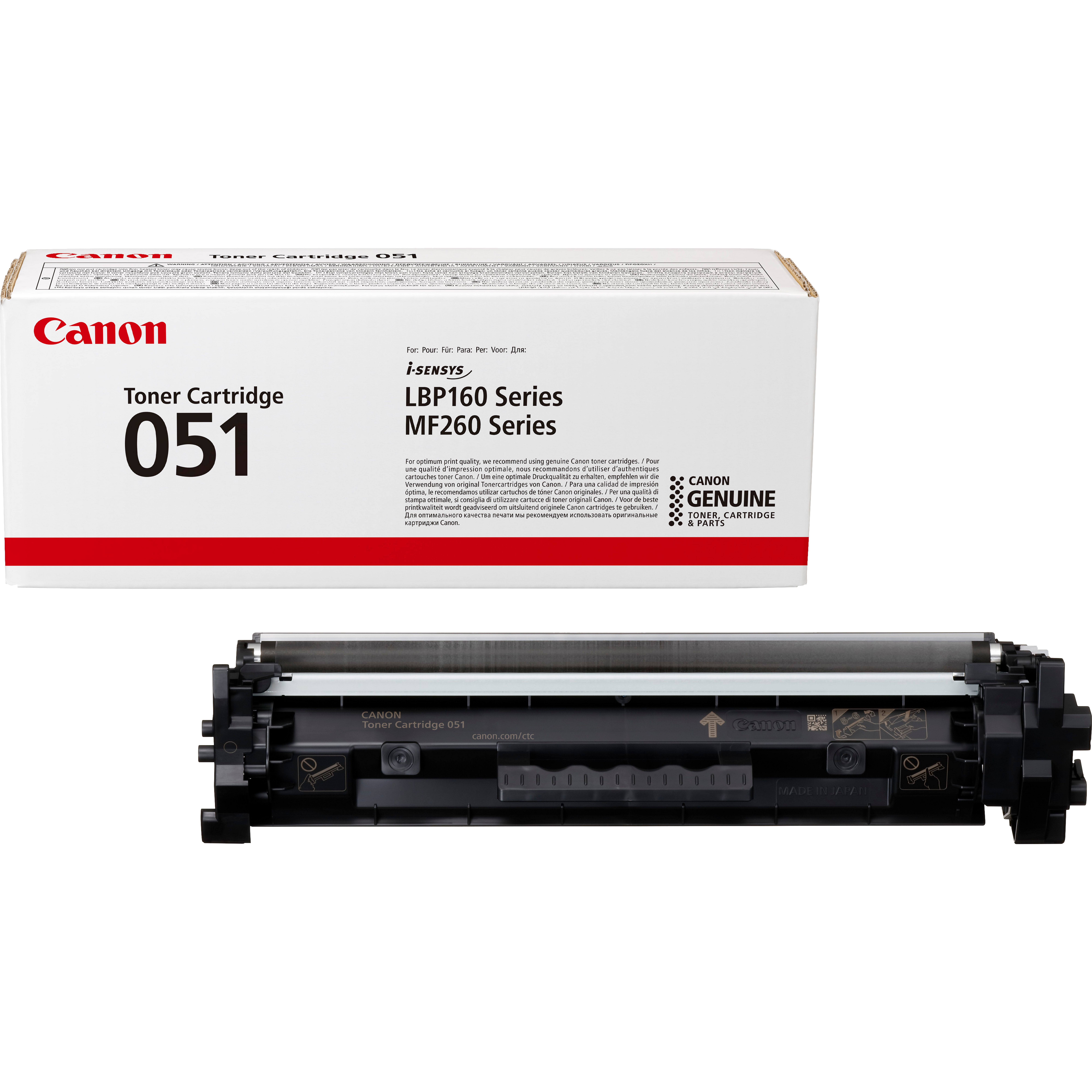 Toner Canon 051 BK black 1700 Seiten