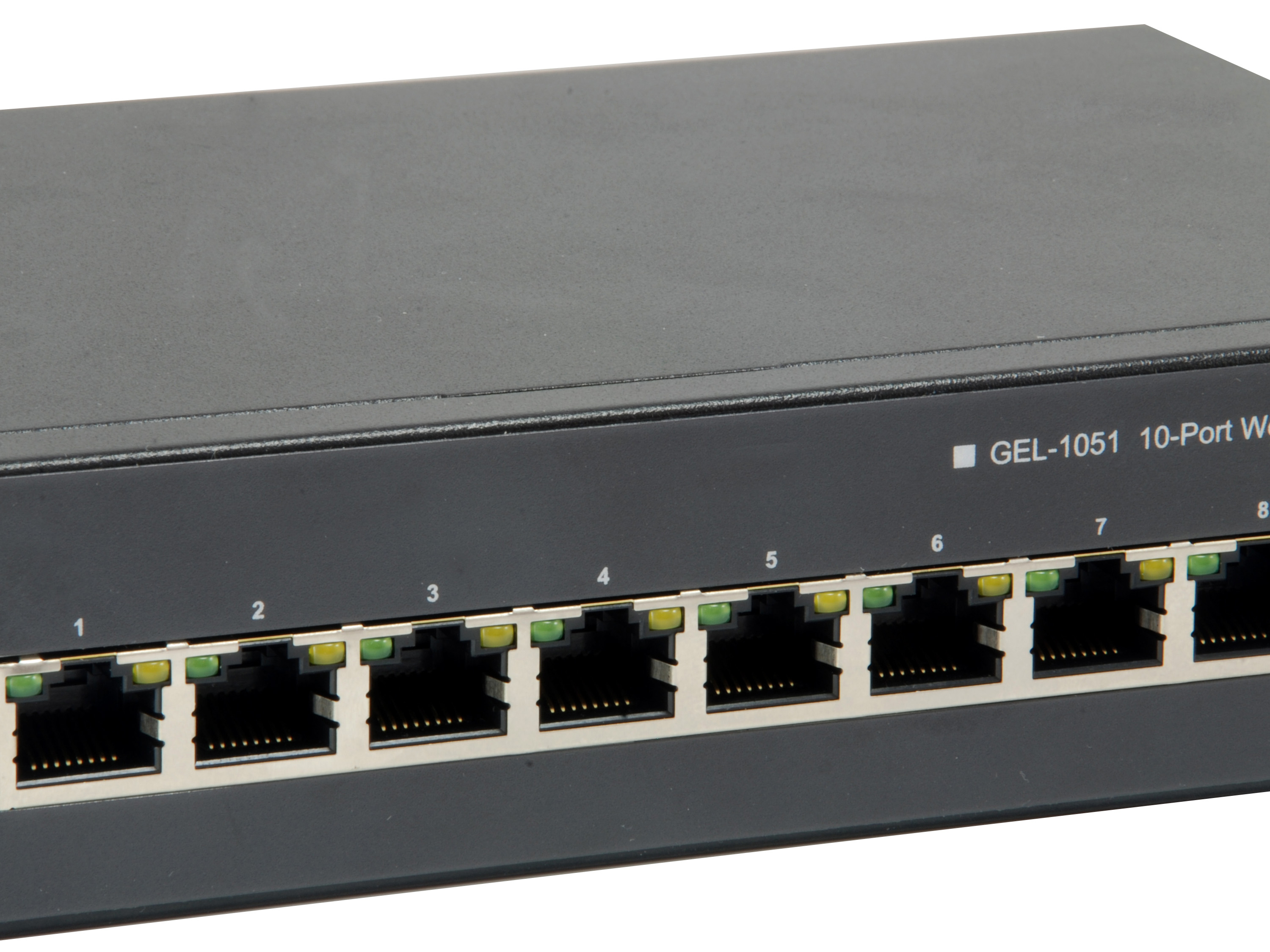 LevelOne PoE+Switch 8xGE PoE/2xSFP 70W WebSmart managed