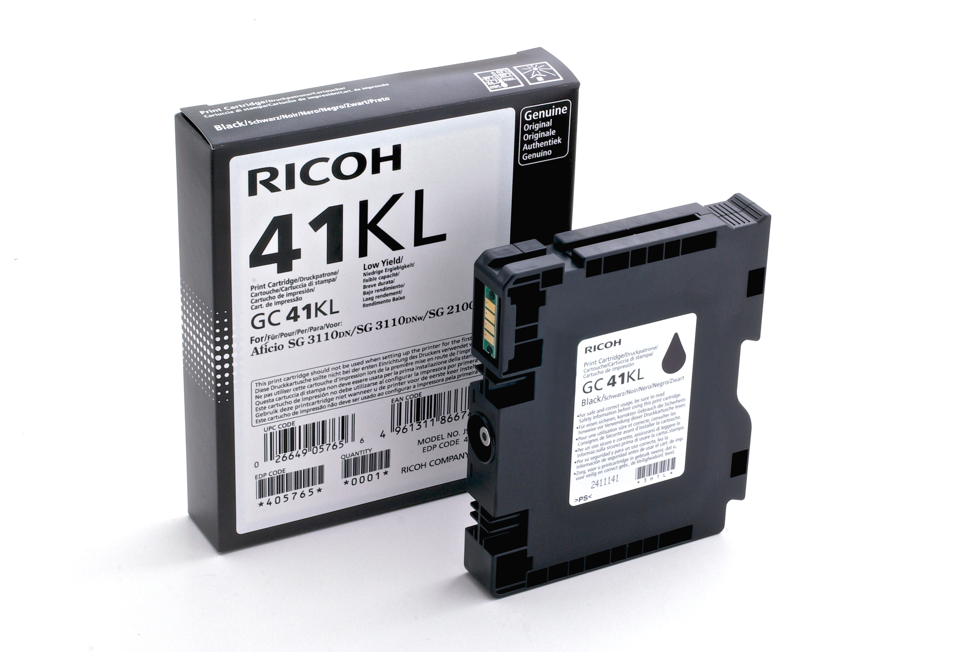 Ricoh Patrone GC41KL black 600 Seiten 405765
