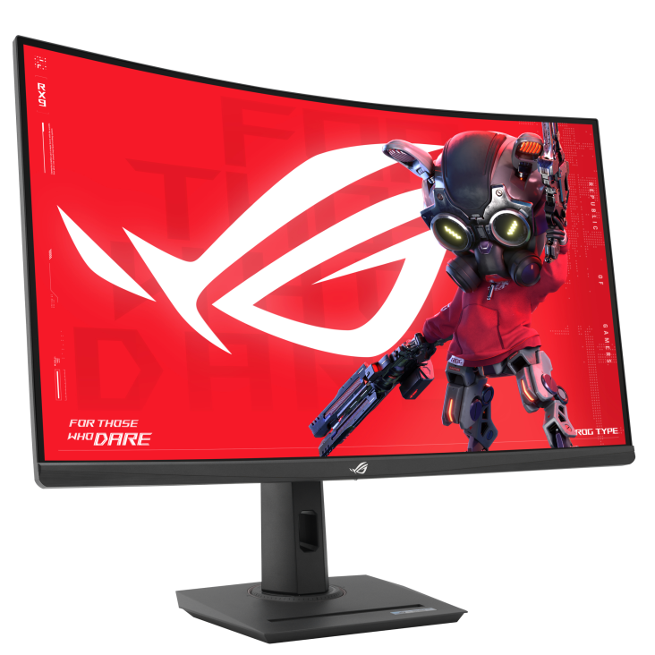 ASUS ROG Strix XG32WCS 80,01cm 31,5Zoll Fast VA WLED Curved 1500R WQHD 16:9 180Hz 350cd/m2 1ms HDMI DP USB-C Black