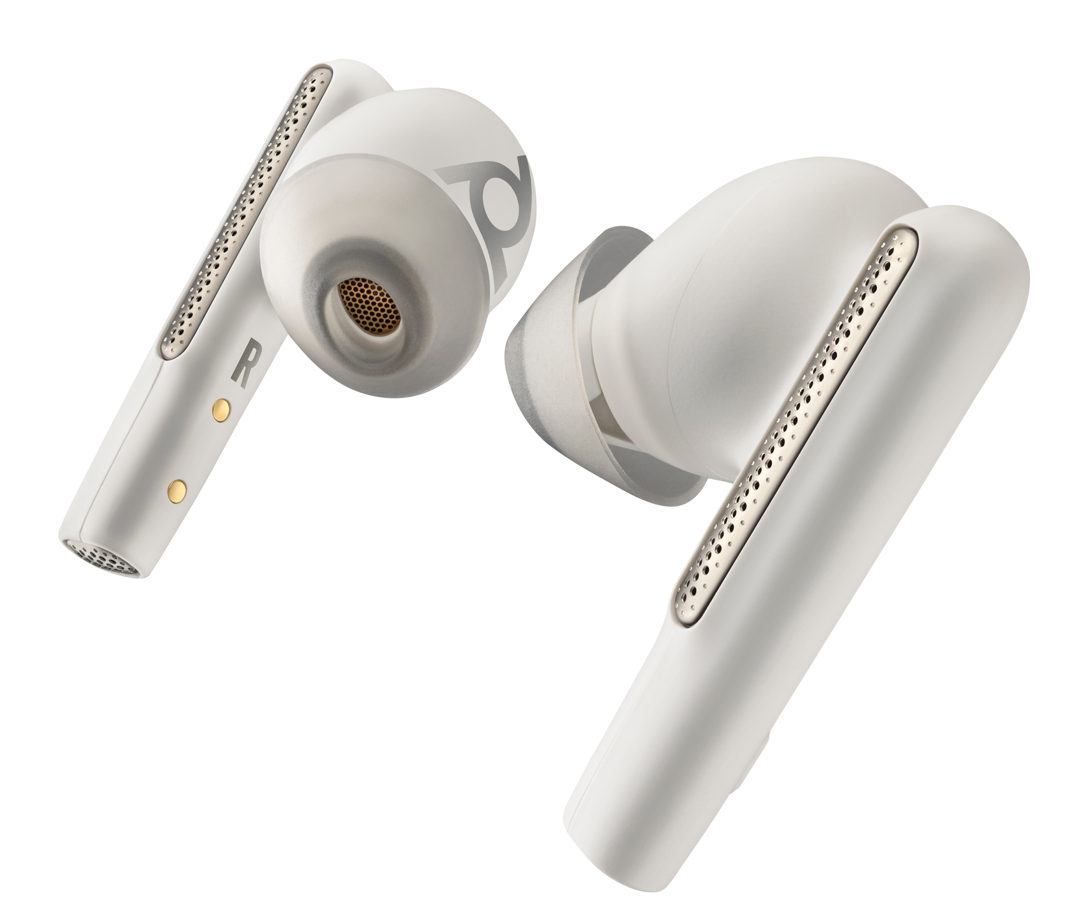 HP Poly Voyager Free 60/60+ White Earbuds 2 Pieces