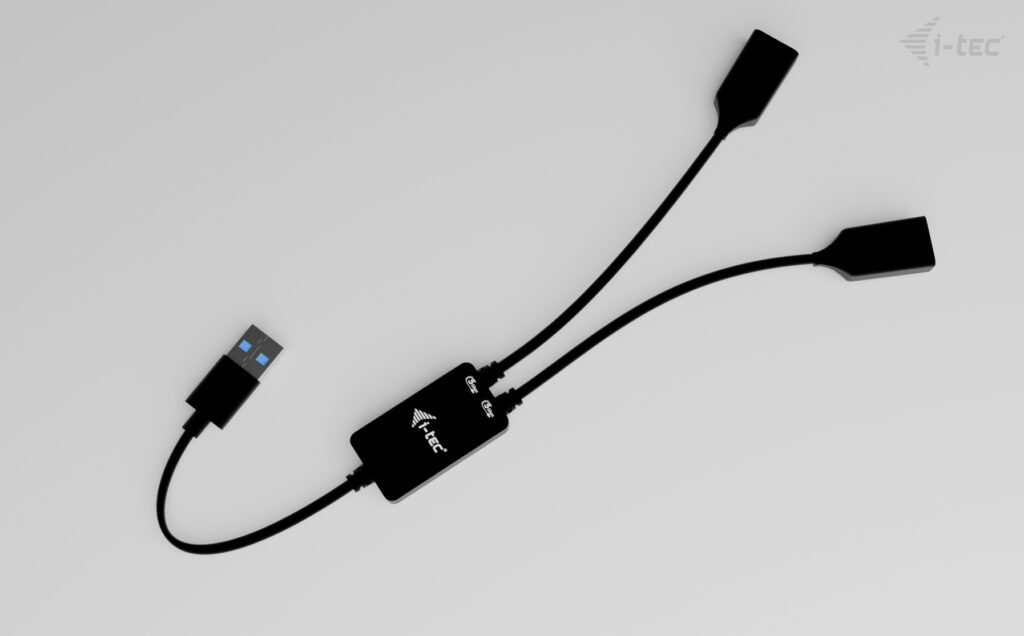 I-TEC USB-A CABLE HUB 2 PORT USB-A HUB TO 2 PORT (2X USB-A)