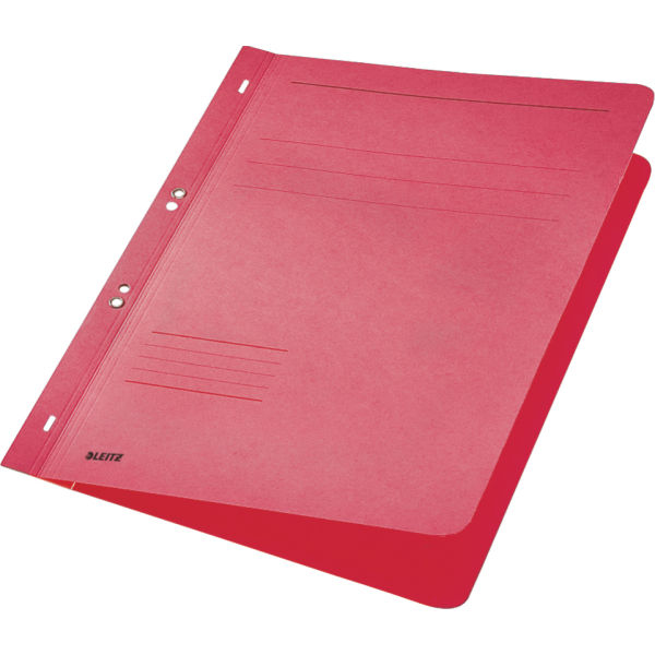 LEITZ Ösenhefter 3742 Karton rot DIN A4, 50 St.