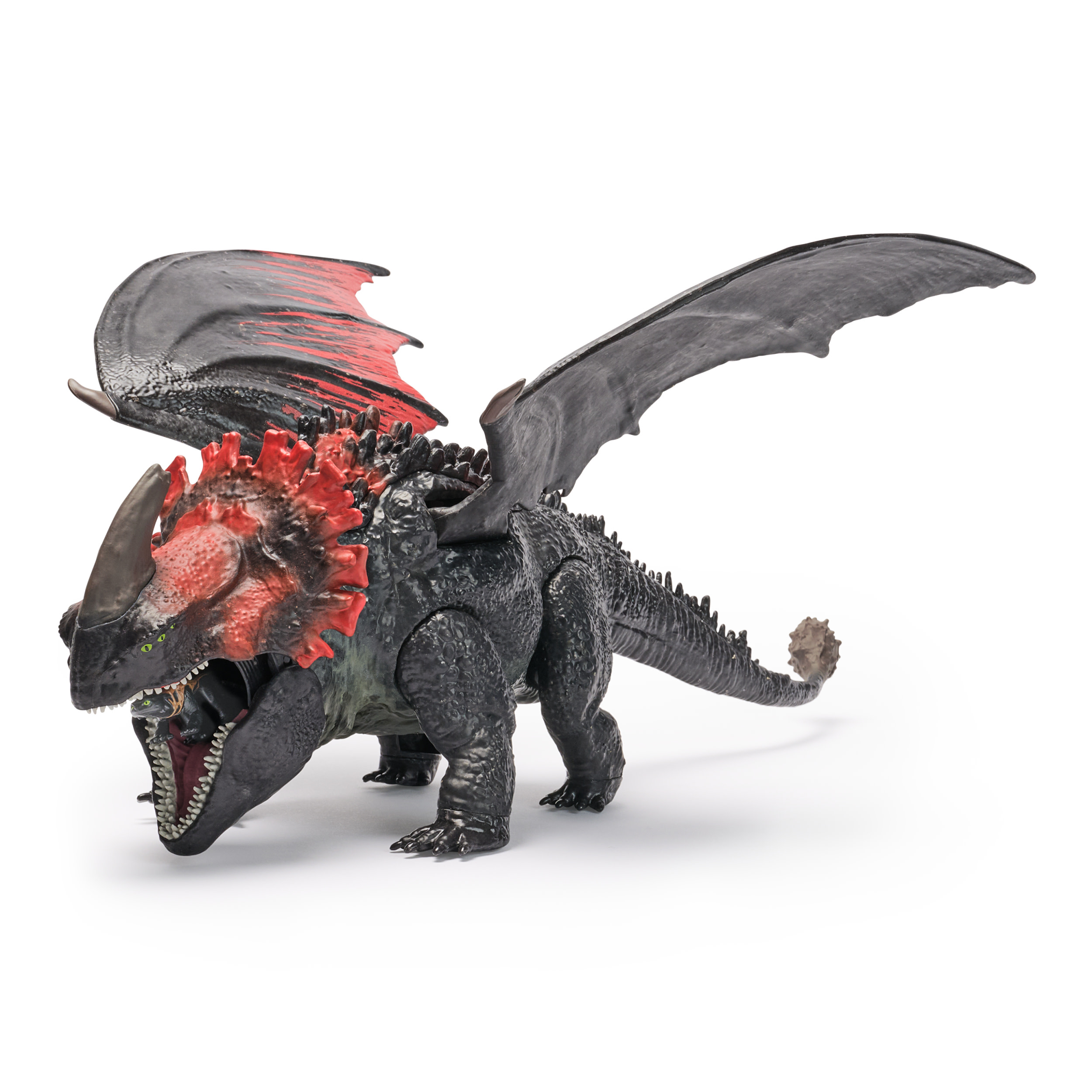 Drachenzähmen leicht gemacht - Roter Tod-Drachenfigur & Mini Ohnezahn, Spielfigur