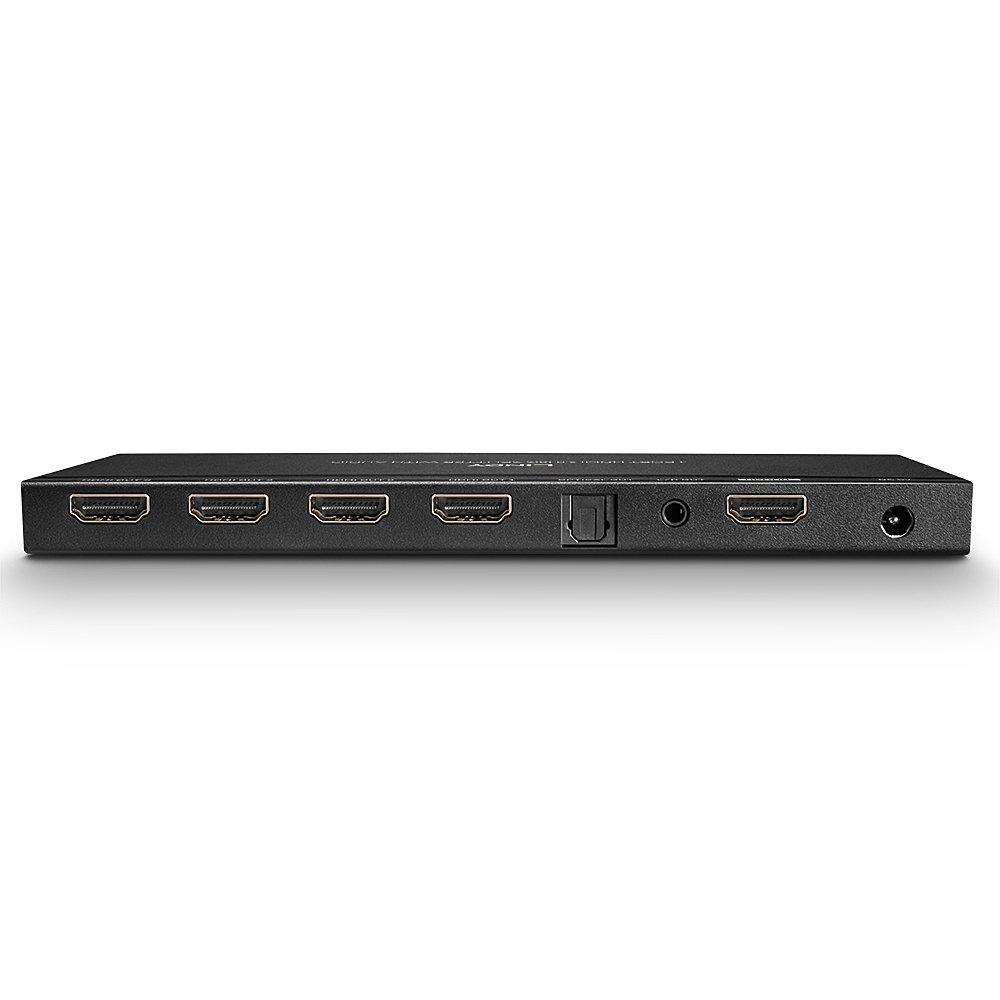 LINDY 4 Port HDMI 2.0 18G Splitter mit Audio