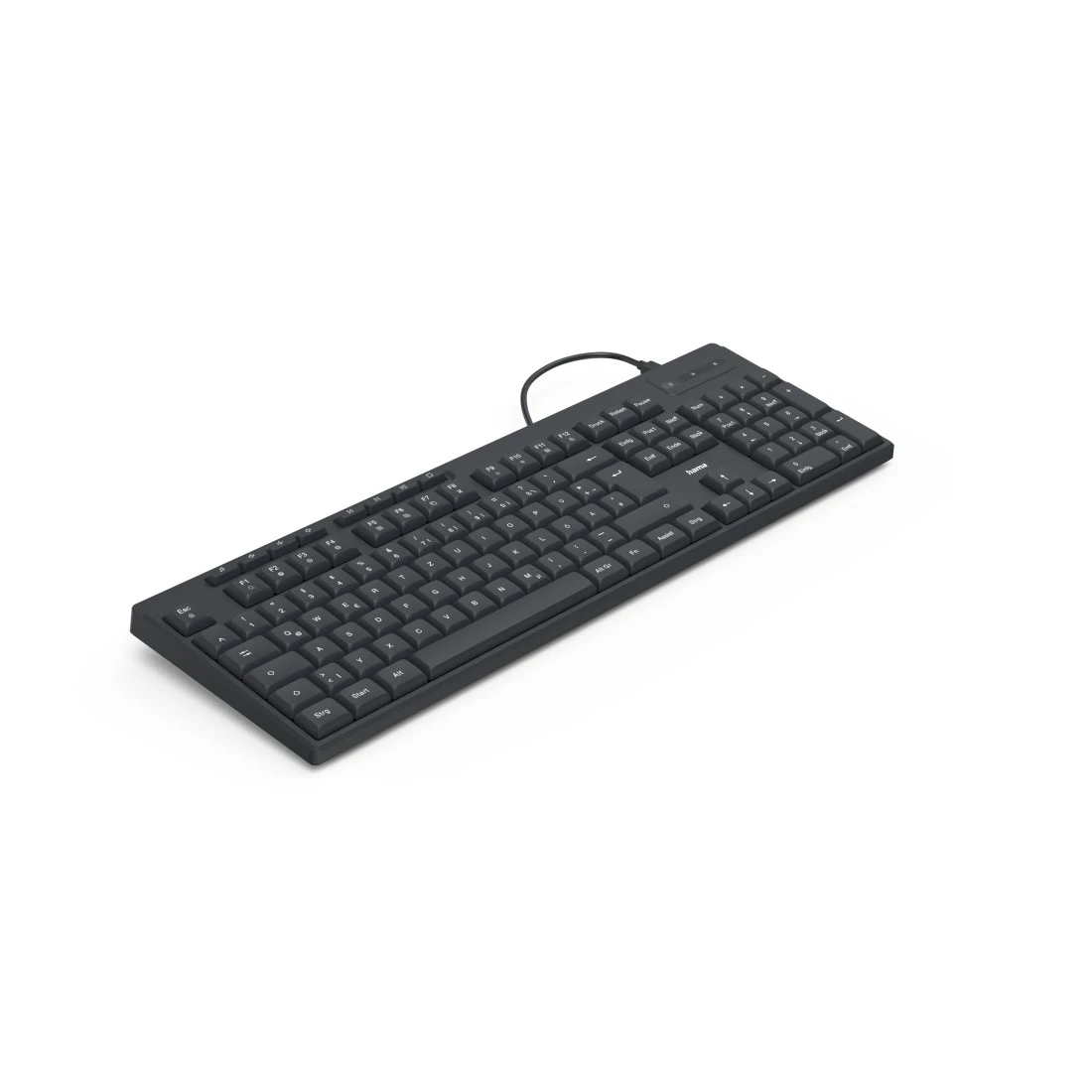 hama CK-200 Tastatur kabelgebunden schwarz