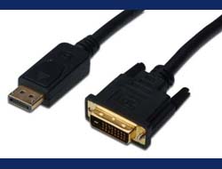 DIGITUS DISPLAYPORT ADAPTER CABLE 2M DP/ST-DVI-D(24+1)/ST