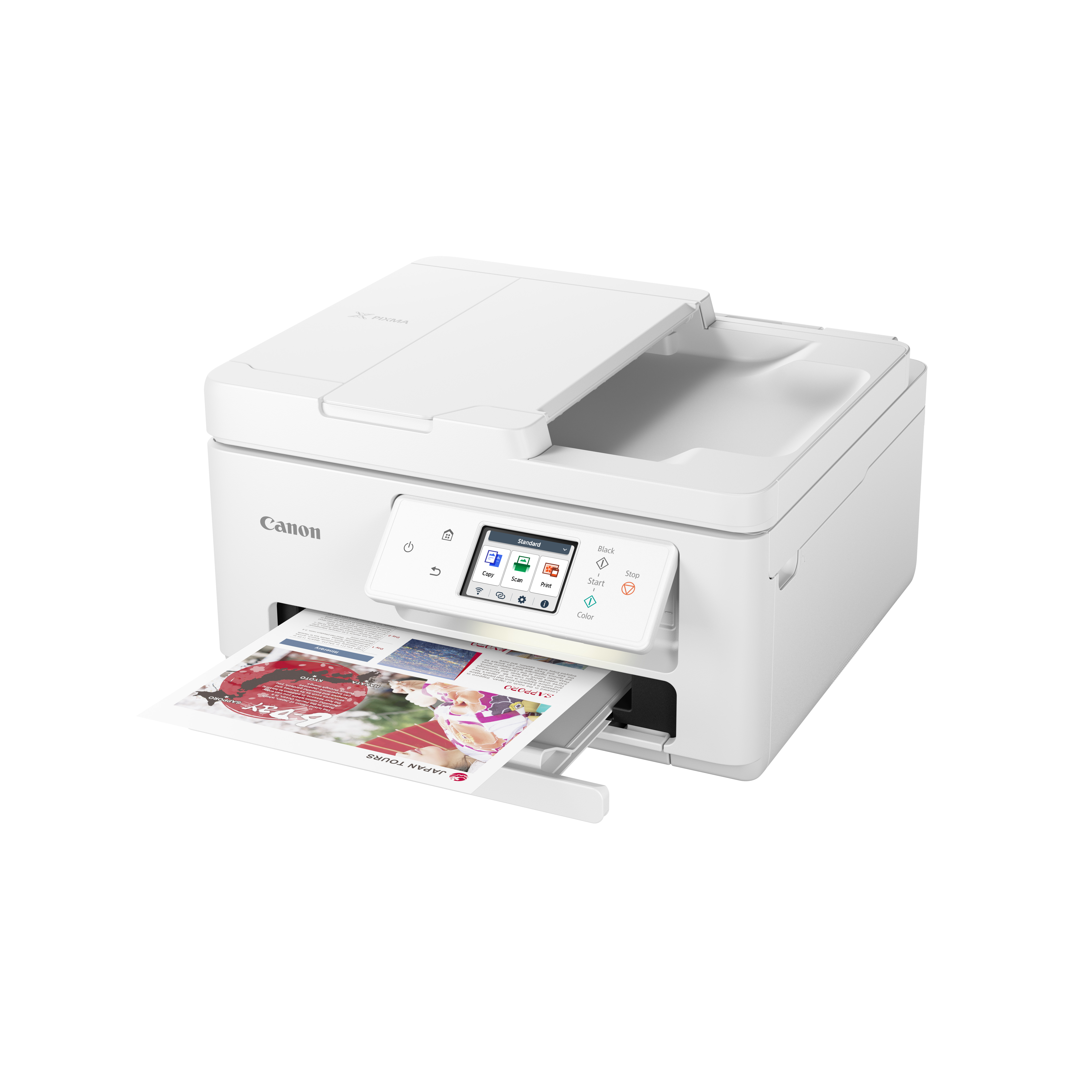 Canon PIXMA TS7750i 3 in 1 Tintenstrahl-Multifunktionsdrucker grau