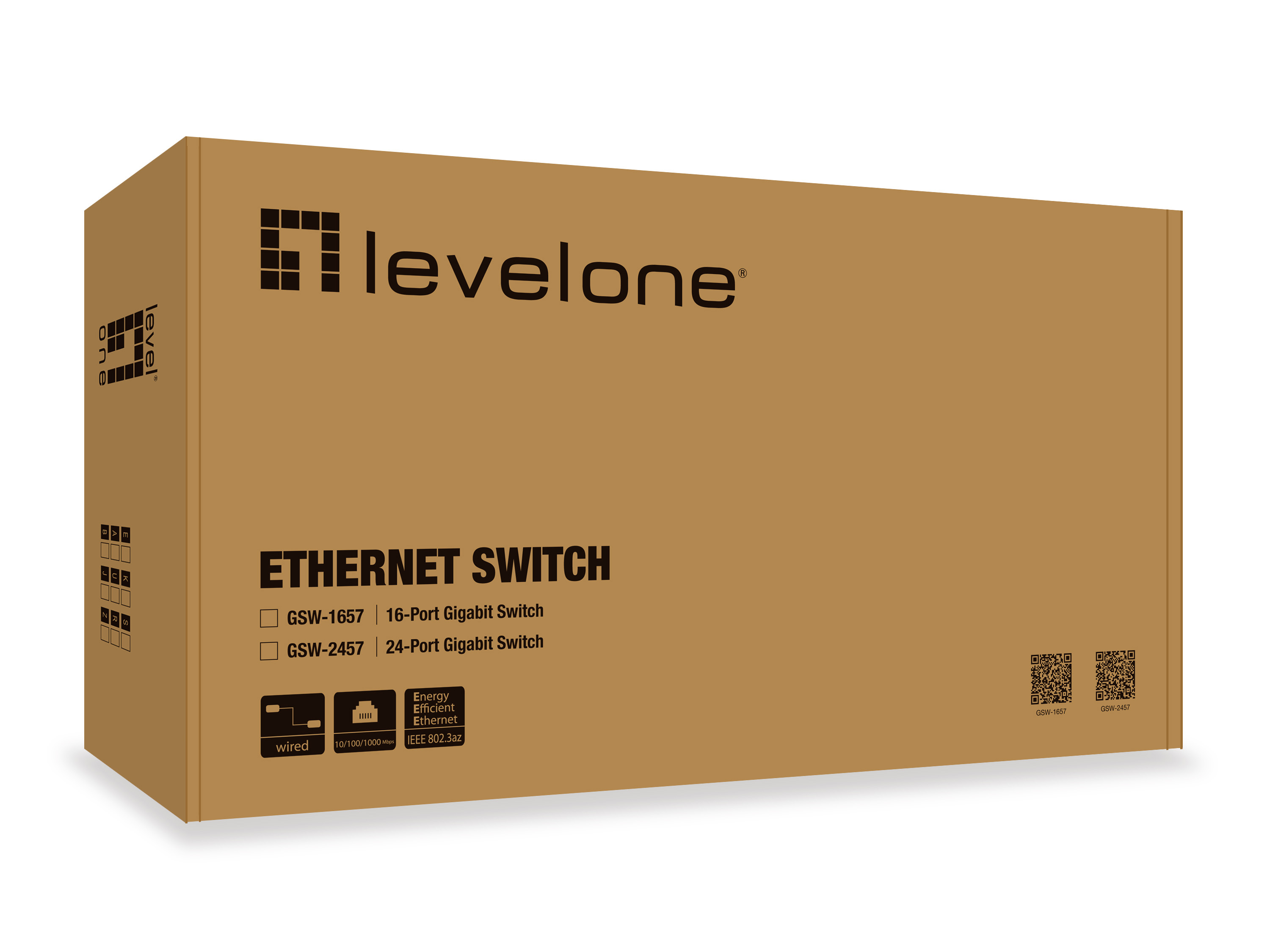 LevelOne Switch 24xGE 19 unmanaged Metall