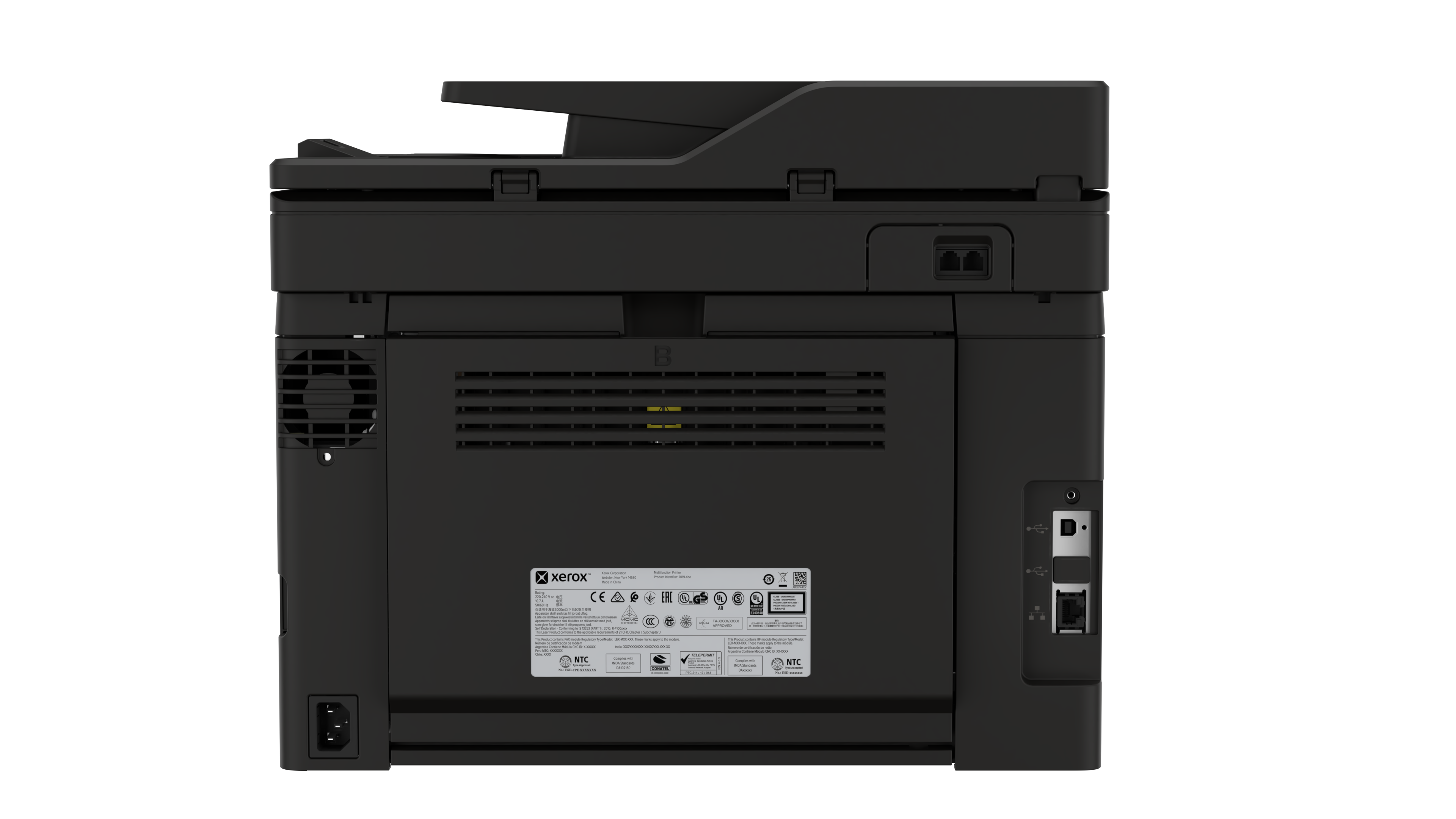 XEROX C255 A4 25PPM WLS DUPLEX C/P/S PS3 PCL5E/6 ADF 251SHTS EU