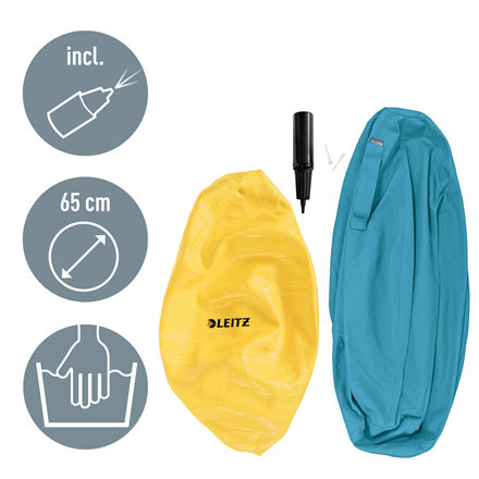 LEITZ Ergo Cosy Sitzball blau 65,0 cm